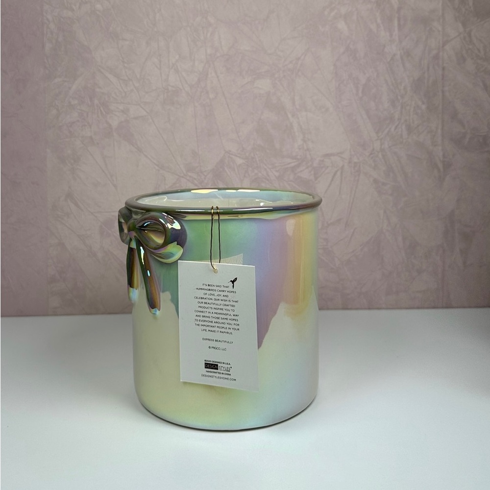Papyrus Iridescent Ceramic Utensil Holder - Picture 5 of 15